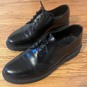 Dr. Martens: 1461 3-Tie Shoe Smooth Black Sz 12